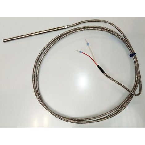 ETA Abgastemperaturfühler 1,9m Pt1000 Schutzhülse: D=5 L=110mm - 41854-TE (1/2)