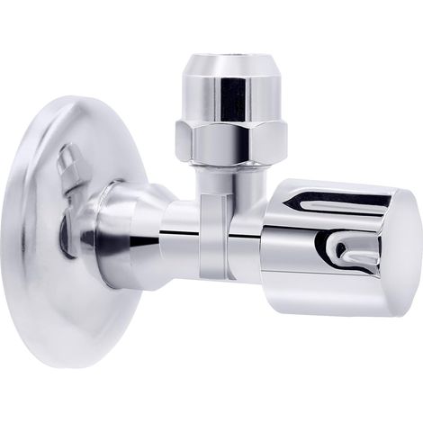 14900 Robinet équerre en laiton 1/2" Chromé Homologation DVGW/KTW/W270 (1/3)