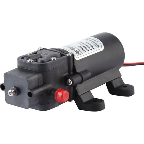 24V 60W Mini-Elektrowasserpumpe, 5L/min Fördermenge, Mikromembranpumpe, Saughöhe 1,5m (1/5)