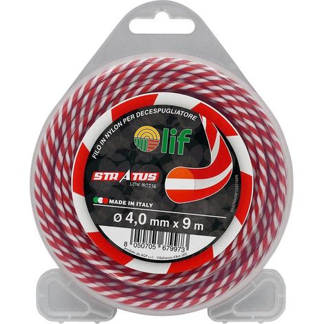 FILO PROFESSIONALE SILENZIATO 'STRATUS' quadro elicoidale mm 4,0 mt 9