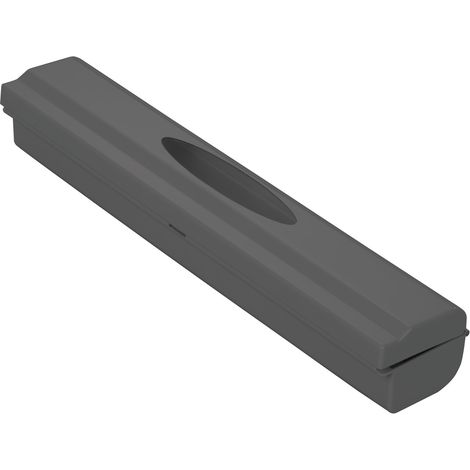 WENKO 86678100 Distributeur de Film Alimentaire Perfect Cutter, Anthracite, Plastique, 38 x 5,2 x 6,7 cm (1/5)
