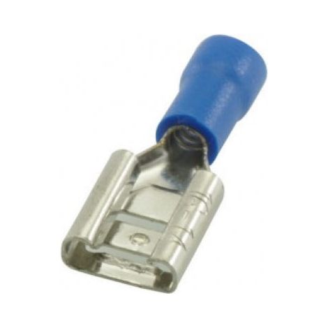 Presa Faston 6,35 x 0,8 mm per cavo 1,5 - 2,5 mm