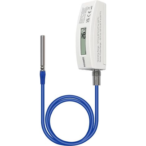 Thermomètre de piscine et bain à remous numérique étanche avec écran LCD, câble de 3,28 pieds (1/5)