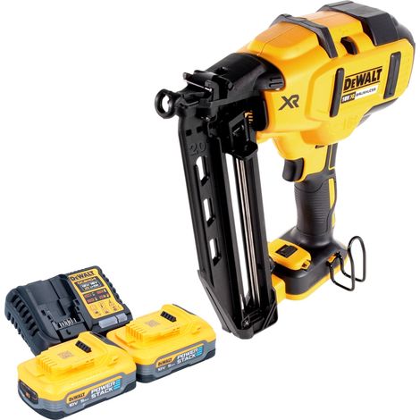 Clavadora sin cable DeWalt DCN 660 H2 18V 32 - 63 mm sin escobillas + 2x batería Powerstack 5,0 Ah + cargador (1/5)