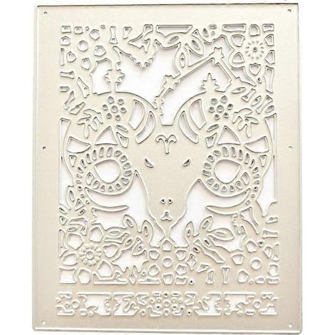 Stanzformen für Kuhkopf-Metall, Kartenherstellung, Scrapbooking, Papierbasteln, DIY-Vorlage