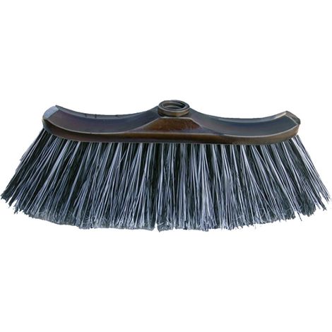 10PZ SCOPA 'PAVONCELLA' setole grigie