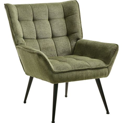 Sessel BELLINGMO Stoff Grün