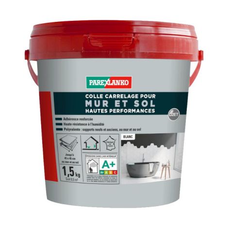 Adhesivo de alto rendimiento para paredes y suelos PAREXLANKO - 1,5 kg - 03368