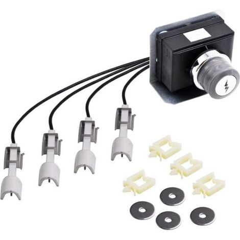 pizo allumeur gaz Barbecue Compatible avec pour Weber Genesis Srie 300 Propane Barbecue au gaz Odipie (1/4)