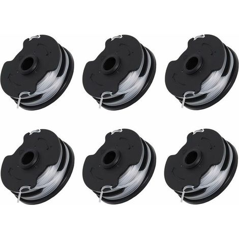 Lot de 6 bobines de rechange pour débroussailleuse sans fil Parkside PRTA 20-Li C3 IAN351753 (1/5)