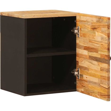 Cabinet de Salle de Bain Suspendu Naturel 38 x 33 x 48 cm (1/5)