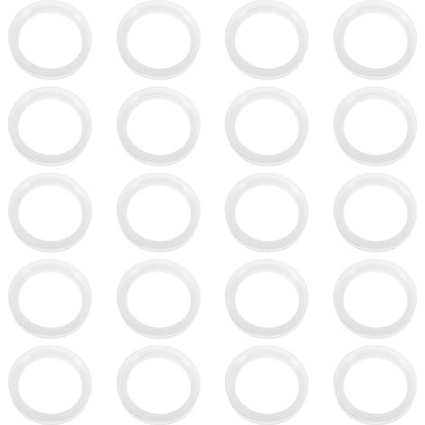 Ensemble de 72 joints en silicone pour tubes à vide 2,4 pouces, accessoires d'étanchéité et (1/5)
