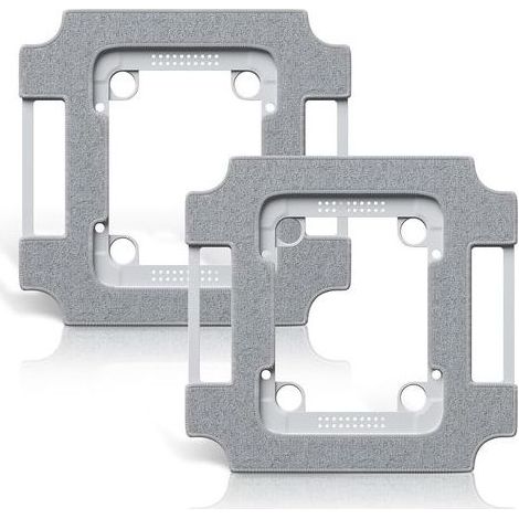 2-teilige W3 Omni Wischmopp-Pads mit Halterungen für den ECOVACS WINBOT W3 Omni Fensterreinigungsroboter, Ersatzteile für waschbare Fensterreinigungstücher (1/5)