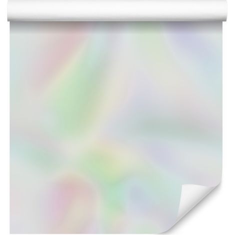 Tapetenhintergrund mit Farbverlauf von Hellgrau, Weiß und Mintgrün, 50 x 1000 cm (1/5)