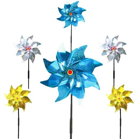 Windmill, Light Reflector, Durable PVC, Bird-Proof, Garden, Balcony, Orchard (1/5)