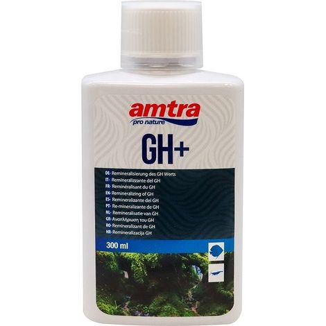 Set 6 pezzi Amtra Gh più 300 ml Integratore di sali per acqua osmotica (1/2)