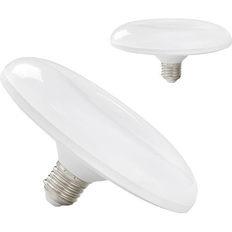 Lot de 1 ampoules de 50 W, culot E27, blanc, pour porte d'entrée, porche, garage, sécurité.6000k (1/5)