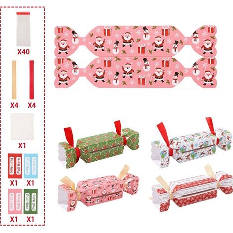 Boîte À Surprise Pour Argent - Boîte À Monnaie Tirée - Pour Fêtes De Noël - 4 Pièces (1/5)