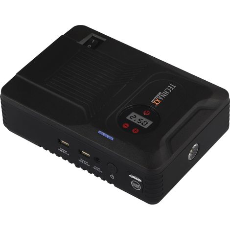4-in-1 Multifunkt.Jump Starter Luftkomp. & Powerbank & LED (1/5)