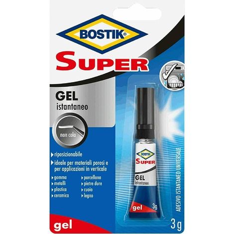 COLLA 'SUPER GEL INSTANTANEO' BOSTIK 3 gr (1/3)