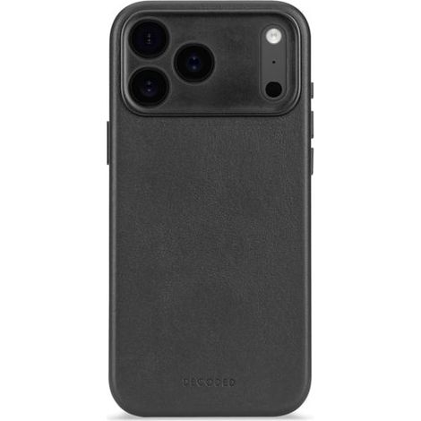 Decoded Leather Backcover iPhone 17 Pro Max Black (1/5)