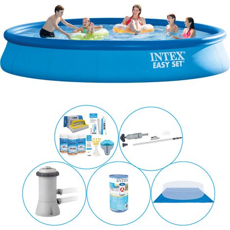 Intex Piscine Easy Set Ronde - 457x84 cm - 5-pièces  S20949 (1/5)