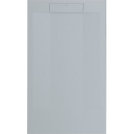 Plato de ducha pizarra SUEZ gris  90x200 cm