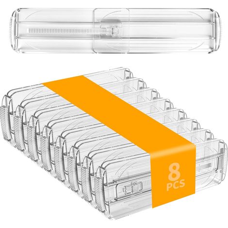8 Separateur Tiroirs Reglable, Separateur Tiroir 28.5-46.5 cm, Organisateur Tiroir, Séparateur De Tiroir pour Tiroir Coulissant Cuisine,Organisateur Tiroir Salle De Bain et Organisateurz Tiroir Bureau (1/5)