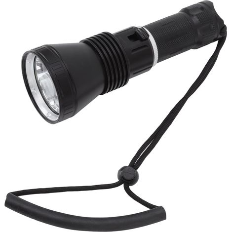 P50 Quad Core 8000LM tragbare Taucherlampe, IPX8 wasserdicht, Aluminium, für Unterwasservideos bis zu 100 Meter Tiefe. (1/5)