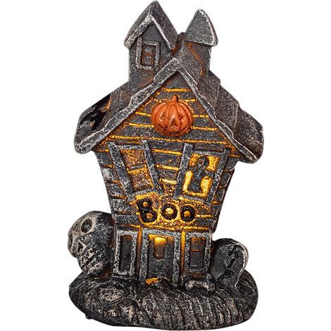 Decorazione di Halloween Mini LED Zucca Rossastra Infestata Halloween Horror Casa Infestata Interno Camera Festa Decorazione Forniture Decorazione Da Ufficio (1/5)