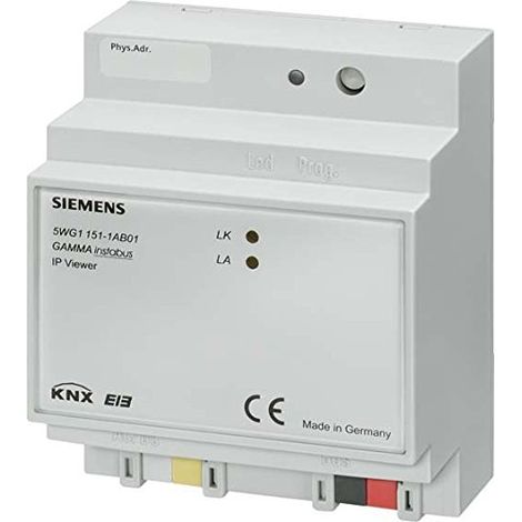 SIEMENS KNX SUPERVISEUR IP N152 DOMOTIQUE POUR PILOTER JUSQU&039,À 1250 FONCTIONS 5WG1152-1AB01