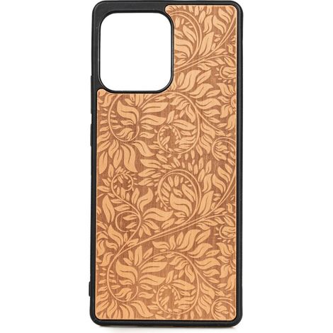 Custodia in legno Bewood per Motorola Edge 40 foglie di melo (1/2)