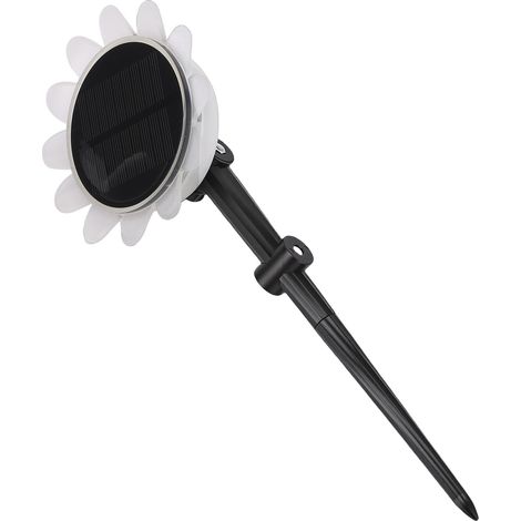 Lampe de sentier et éclairage de chemin étanche solaire à batterie LED multicolore avec télécommande pour jardin piscine cour gazon déco (1/5)