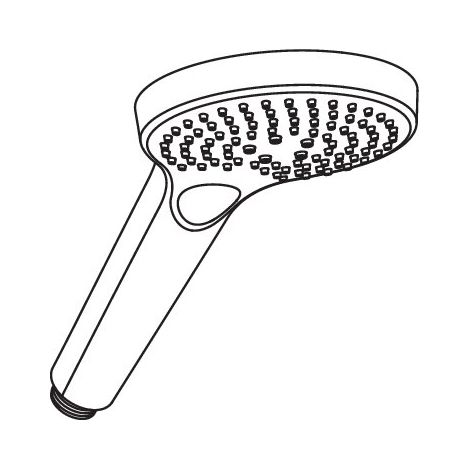HEWI 950.33.E076 pomme de douche à main, Ø 120 mm (1/3)