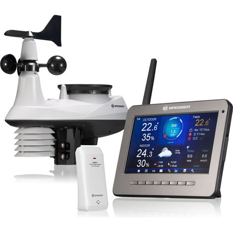 Wetterstation Bresser WLAN HD TFT 7 Zoll 7 Sensoren (1/5)