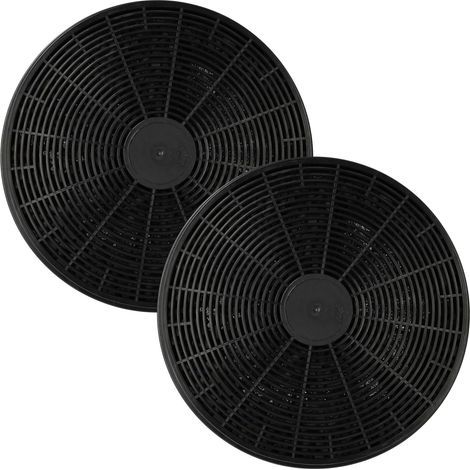 2x Aktivkohlefilter als Ersatz für Klarstein Dunstabzugshauben 10027530, CGCH2, 10027711, 10030983, K10001 – 17,5 cm (1/5)