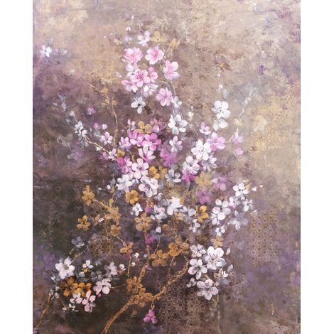 papier peint panoramique fleurs de cerisier multicolore - Komar (1/3)