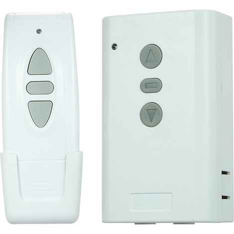 Télécommande RF 433MHz avec Interrupteur Intelligent 2CH AC220V, Système Sans Fil pour Projection, Garage et Rideaux Électriques (1/5)