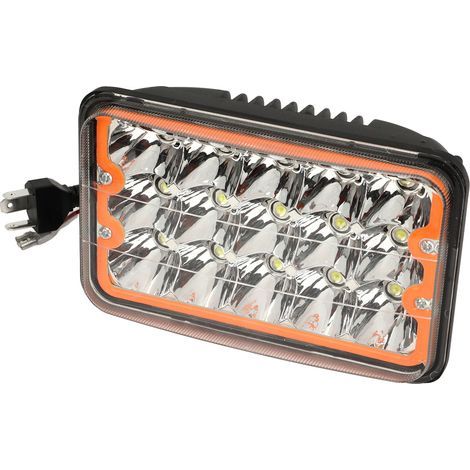 5-Zoll-45W-Vierkant-LED-Scheinwerfer für Pkw mit COB-Öffnung, Abblend- und Fernlicht für Lkw und Fahrzeuge mit versiegelten Scheinwerfern. (1/5)