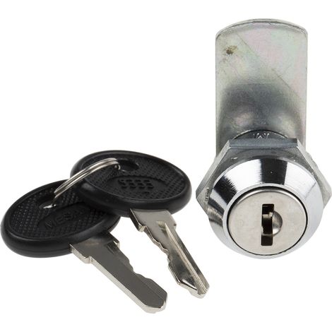 Serrure batteuse RS PRO, déverrouillage Clé ( Prix pour 1 ) (1/3)