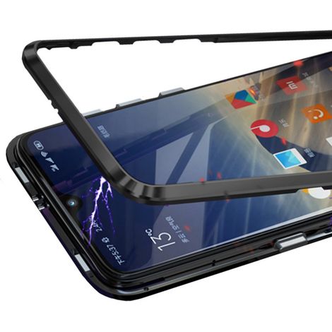 Carcasa trasera de cristal magnética para Xiaomi Mi9 SE - Negra (1/5)