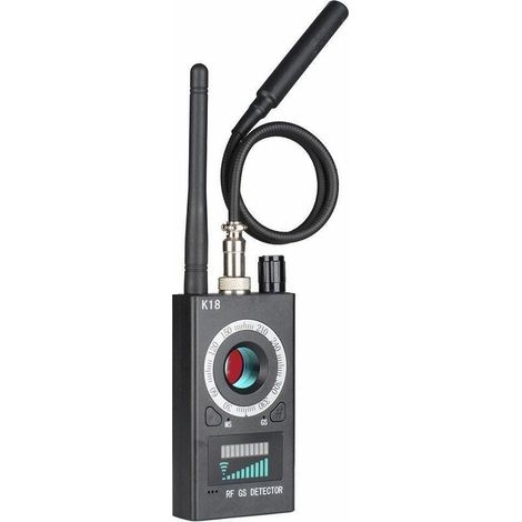 Detecteur Caméra - 1 MHz à 6,5 GHz - Détecteur RF Lentille LED - Pour Recherche Caméras Cachées - 1 Pièce (1/5)