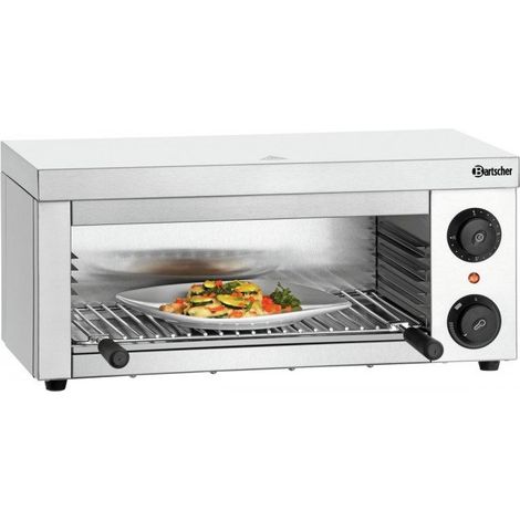 Salamandre Bartscher 401-1Z-W – Compacte, Inox, Grille Réglable, 220 V - MONO (1/5)