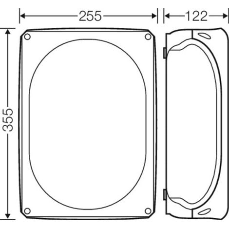 HENSEL Kabelabzweigkasten KF 5000 C ohne Kl. Wände ohne Vorprägungen (1/2)