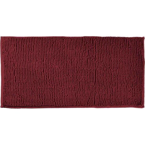 Tapis de Bain 50 x 120 cm Sweety Framboise - Microfibre - Livraison gratuite (1/4)