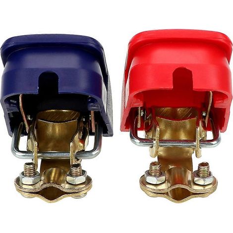 Compatible avec les clips de connecteurs positifs et négatifs 45A-200A 12V, coupe-bornes/pièces de batterie automobile à dégagement rapide. (1/5)