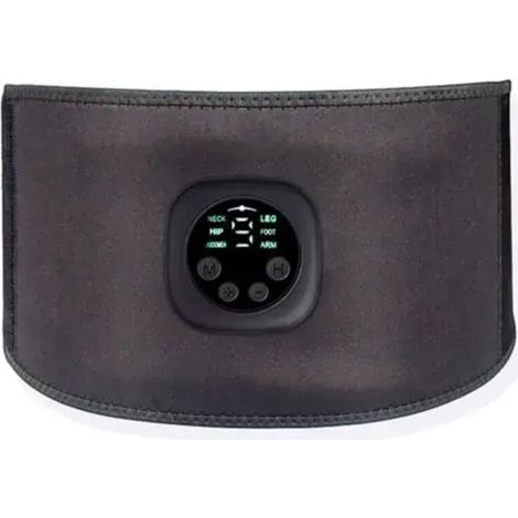 Ceinture d'électrostimulation abdominale (EMS) - Appareil intelligent de stimulation musculaire abdominale - Entraîneur d'abdominaux-AquaForge (1/5)