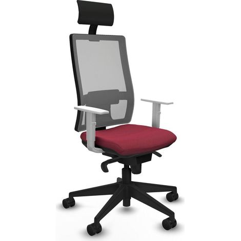 piqueras-y-crespo Hornas chaise de bureau blanc confortable (1/3)