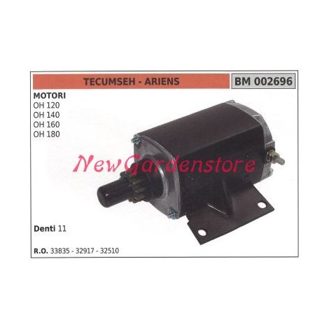 Anlasser TECUMSEH Rasentraktor Rasenmähermotor OH 120 002696