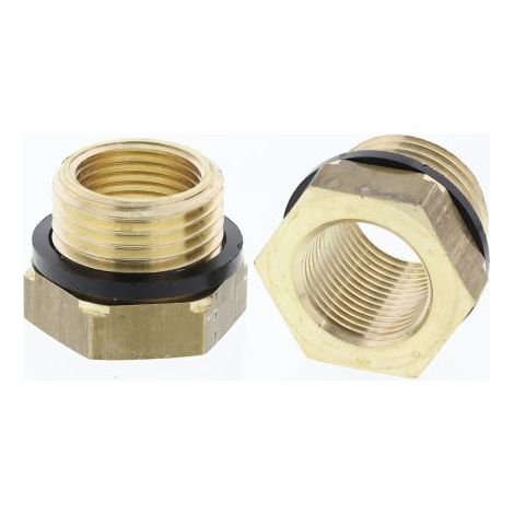 Bague de réduction Laiton Droit Legris G Mâle 1/2pouce - Femelle 3/8pouce ( Prix pour Paquet de 5 )